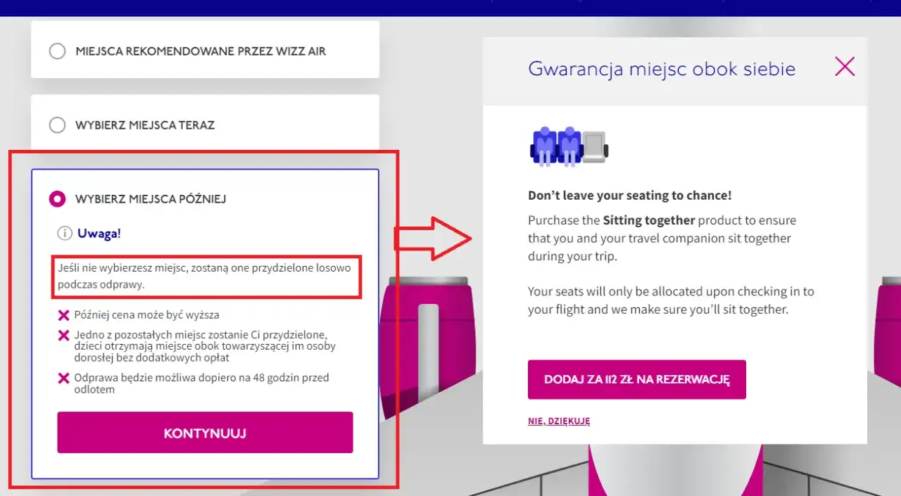 Czy Wizz Air przydziela miejsca obok siebie? Sprawdź, co musisz wiedzieć