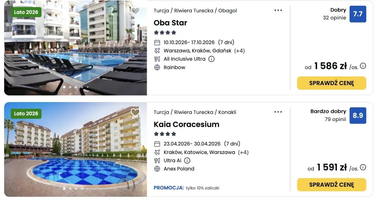 Ile zarobisz w hotelu w Turcji? Stawki i benefity 2026