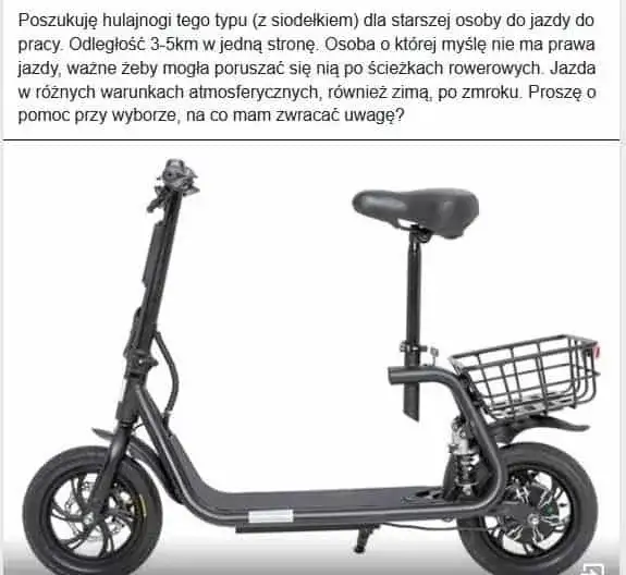 Hulajnoga elektryczna z siodełkiem – Jakie modele warto rozważyć?