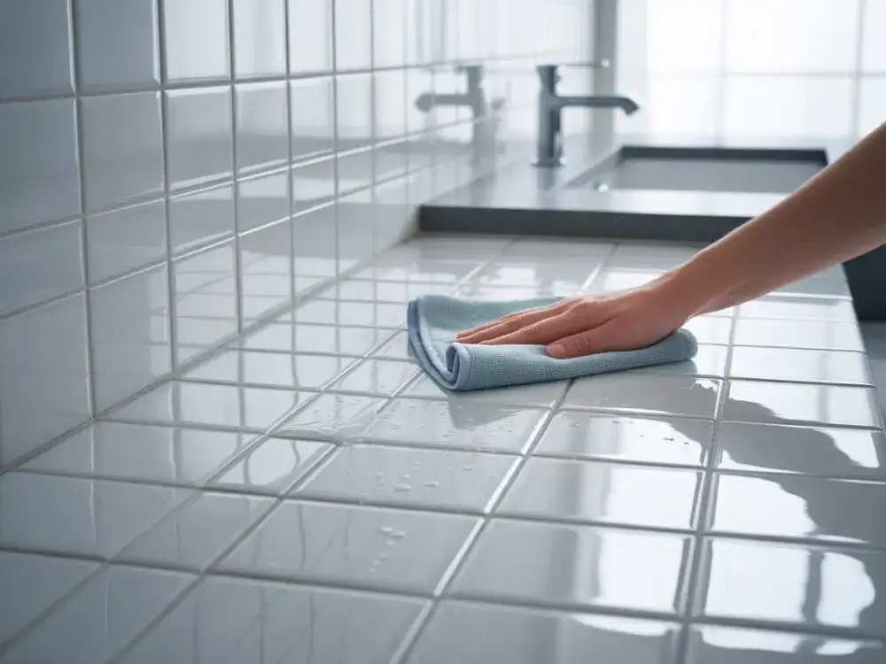 Skuteczne sposoby na mycie kafelków z połyskiem, które błyszczą jak nowe