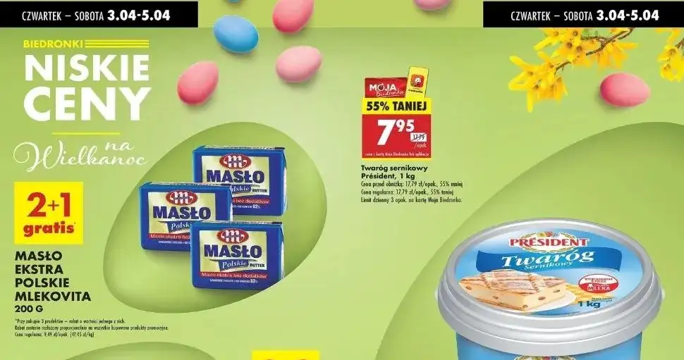 Masło w Biedronce: Jak znaleźć promocję? Sprawdź teraz!