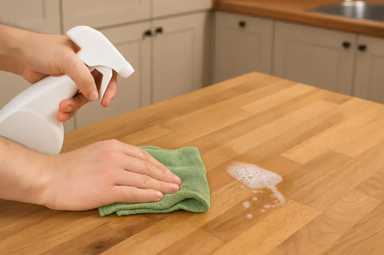 Czym myć szafki kuchenne z połyskiem? Bez smug i uszkodzeń!