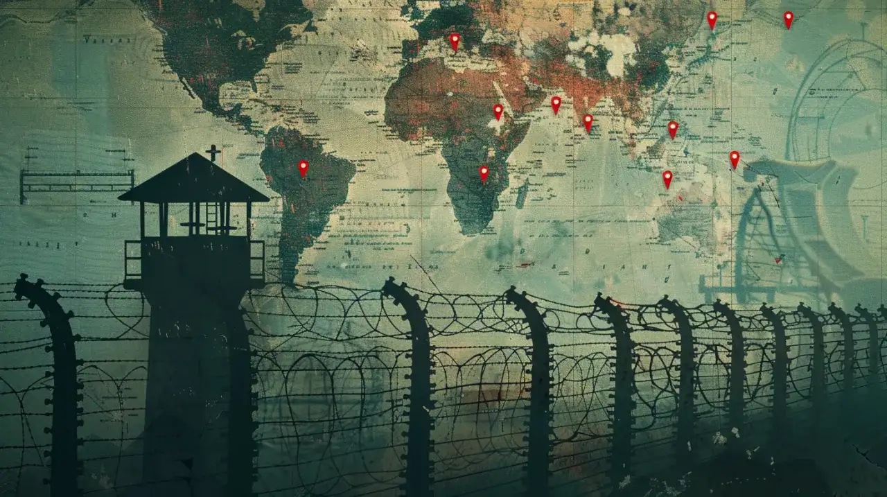 Obozy koncentracyjne: Mapa zbrodni nazistowskich w Europie i Azji