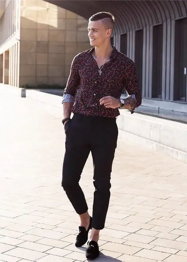 Czarne mokasyny męskie stylizacje: Modne zestawienia, które zachwyca każdego