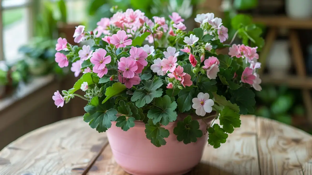 Różowe kwiaty doniczkowe: 7 małych kwiatków do domu