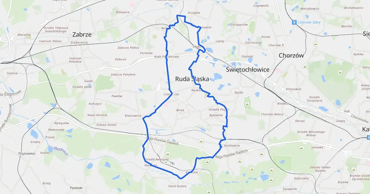 Obwodowa trasa rowerowa Ruda Śląska - idealna dla każdego rowerzysty