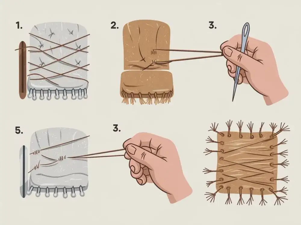 Jak zszyć kanapę: proste sposoby na skuteczną naprawę tapicerki