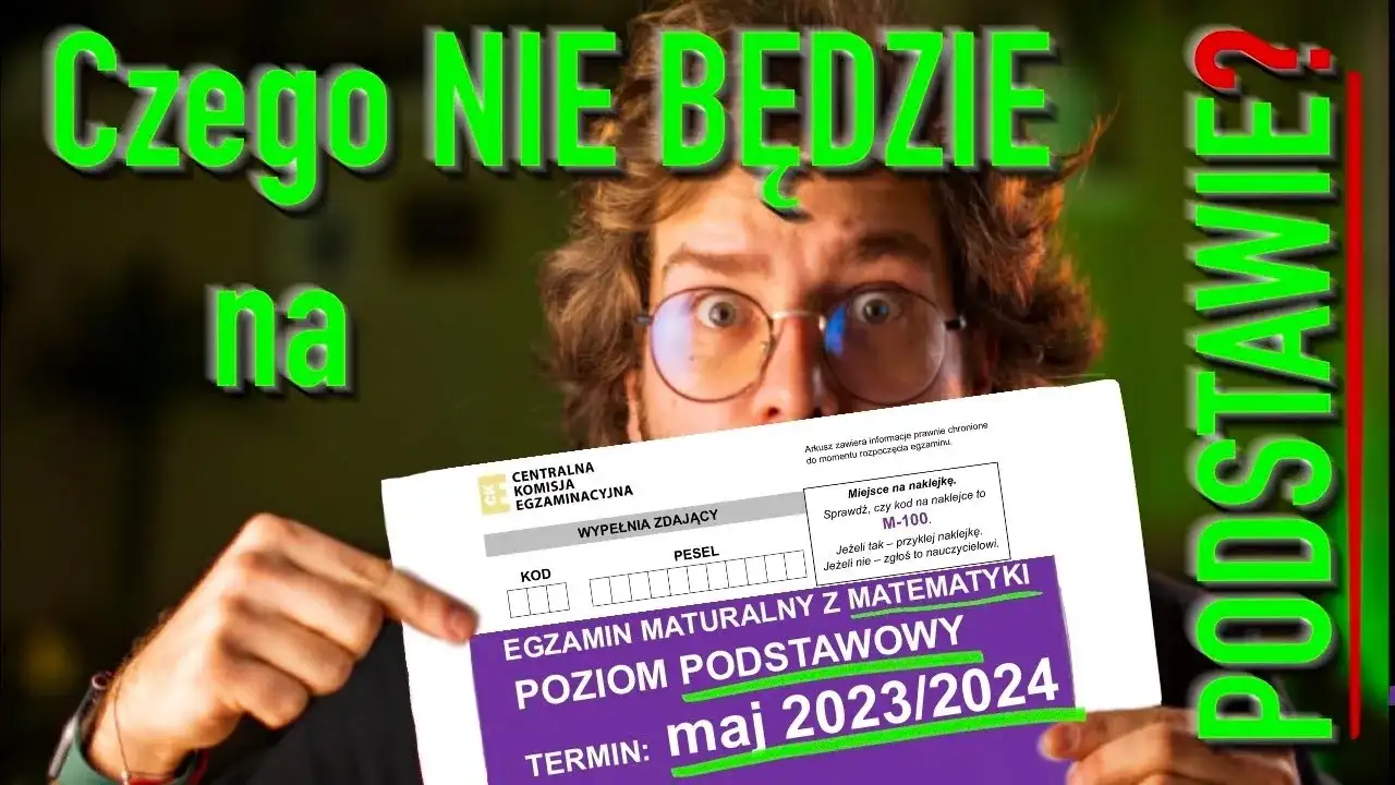 Czego nie możesz mieć na maturze z matematyki według CKE?
