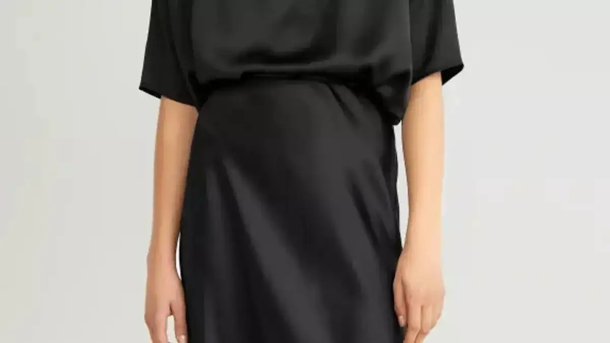 Estiliza tu falda negra larga: De día a noche, ¡siempre chic!