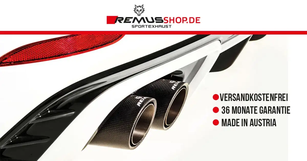 Erlebe die Vorteile von Remus Auspuffanlagen für dein Fahrzeug