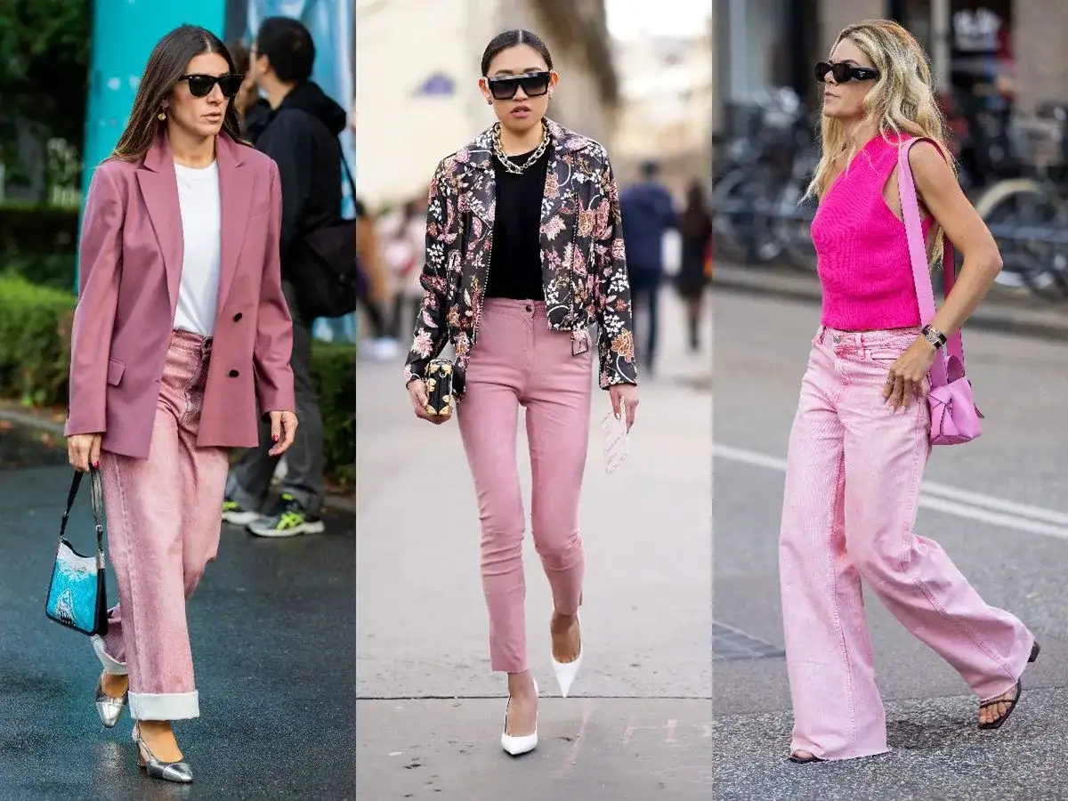 Różowe spodnie: Jak je stylizować, by wyglądać modnie i z klasą?