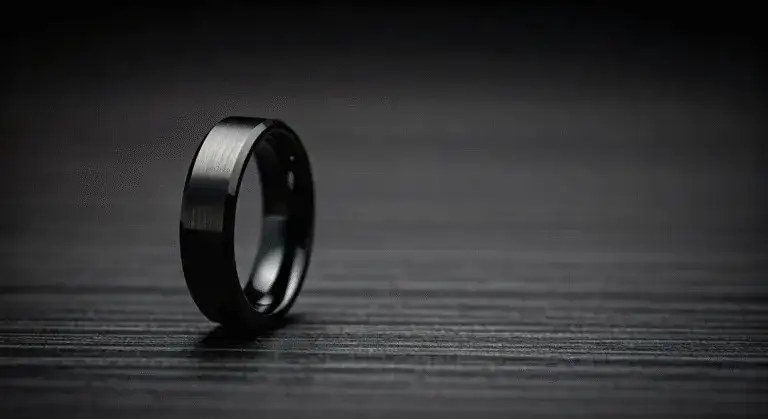 Czarna obrączka męska: Co oznacza? Symbolika, materiały, noszenie