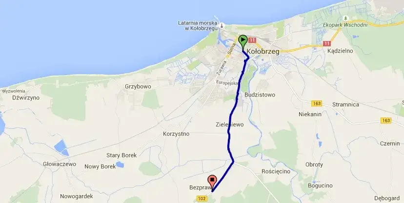 Najlepsza trasa do Kołobrzegu: uniknij korków i oszczędź czas