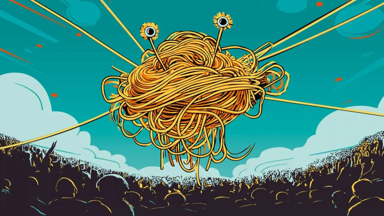 Latający Potwór Spaghetti: Parodia, ruch społeczny i walka o wolność