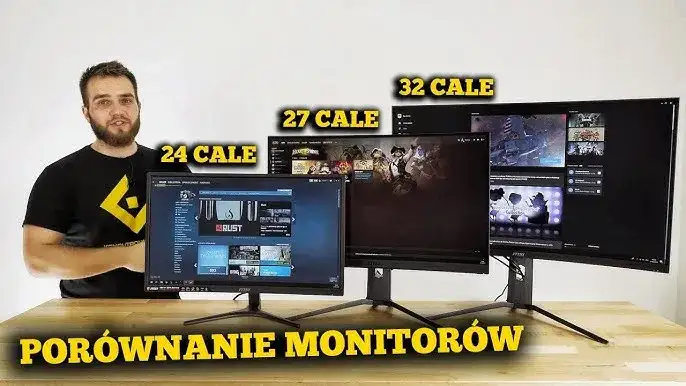 Ile cali monitor do gier - wybierz idealny rozmiar dla siebie