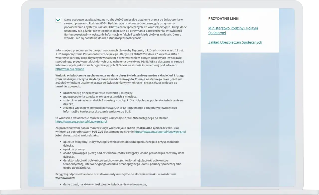 800+ dla Ukraińców: Jak złożyć wniosek i otrzymać świadczenie?