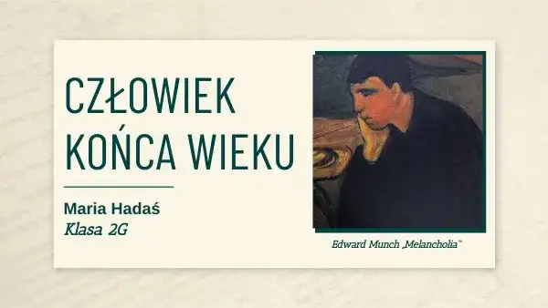 Koniec wieku XIX wiersz: odkryj pesymizm i dekadencję epoki