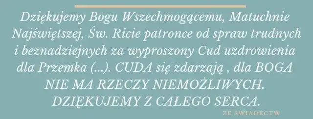 Czy modlitwa do św. Rity działa? Sprawdzone świadectwa i odpowiedzi