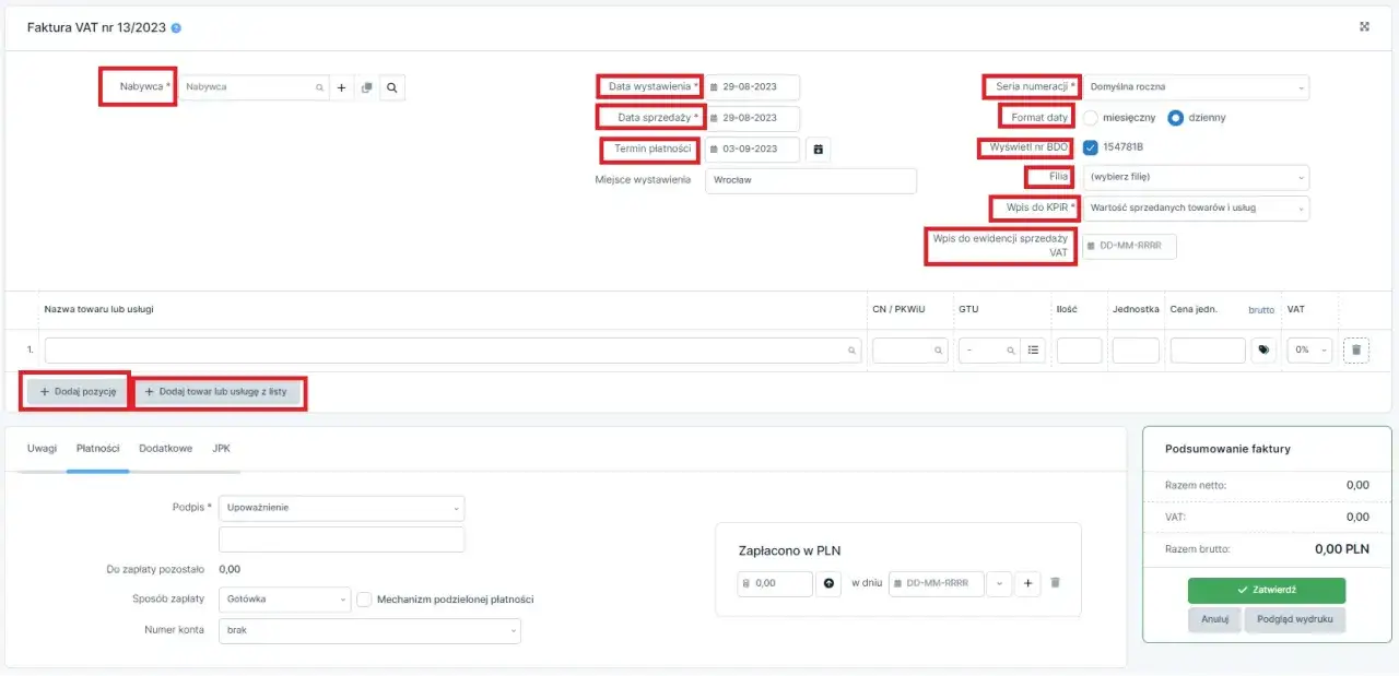 W JPK sprzedawca czy wystawca faktury - kluczowe różnice i obowiązki