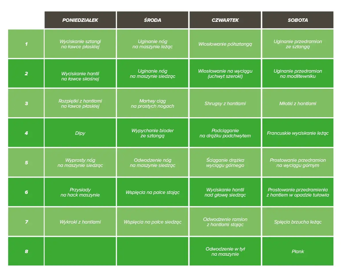 Plan treningowy siłownia dla początkujących: startuj bezpiecznie!