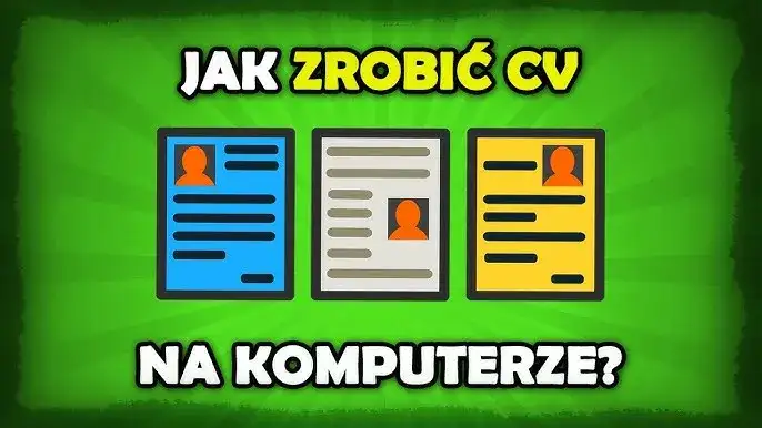 Stwórz CV na komputerze: Poradnik krok po kroku