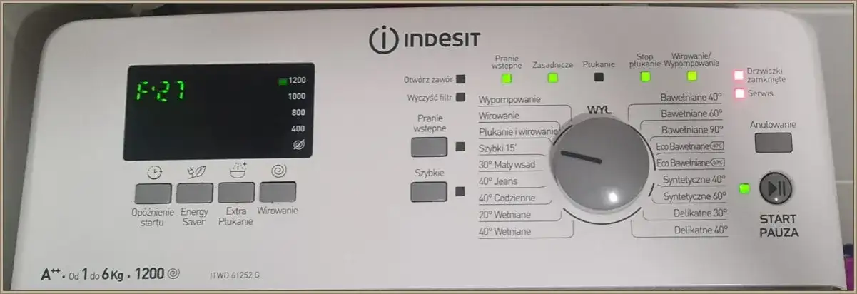 Znaczenie symboli na pralce Indesit – uniknij błędów przy praniu