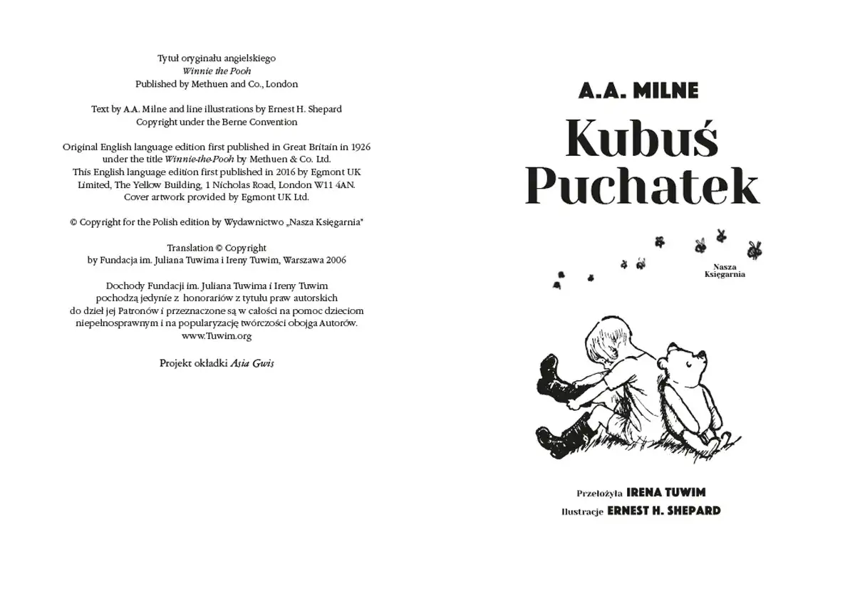 Autor Kubusia Puchatka: Milne, Shepard i Tuwim pełna historia