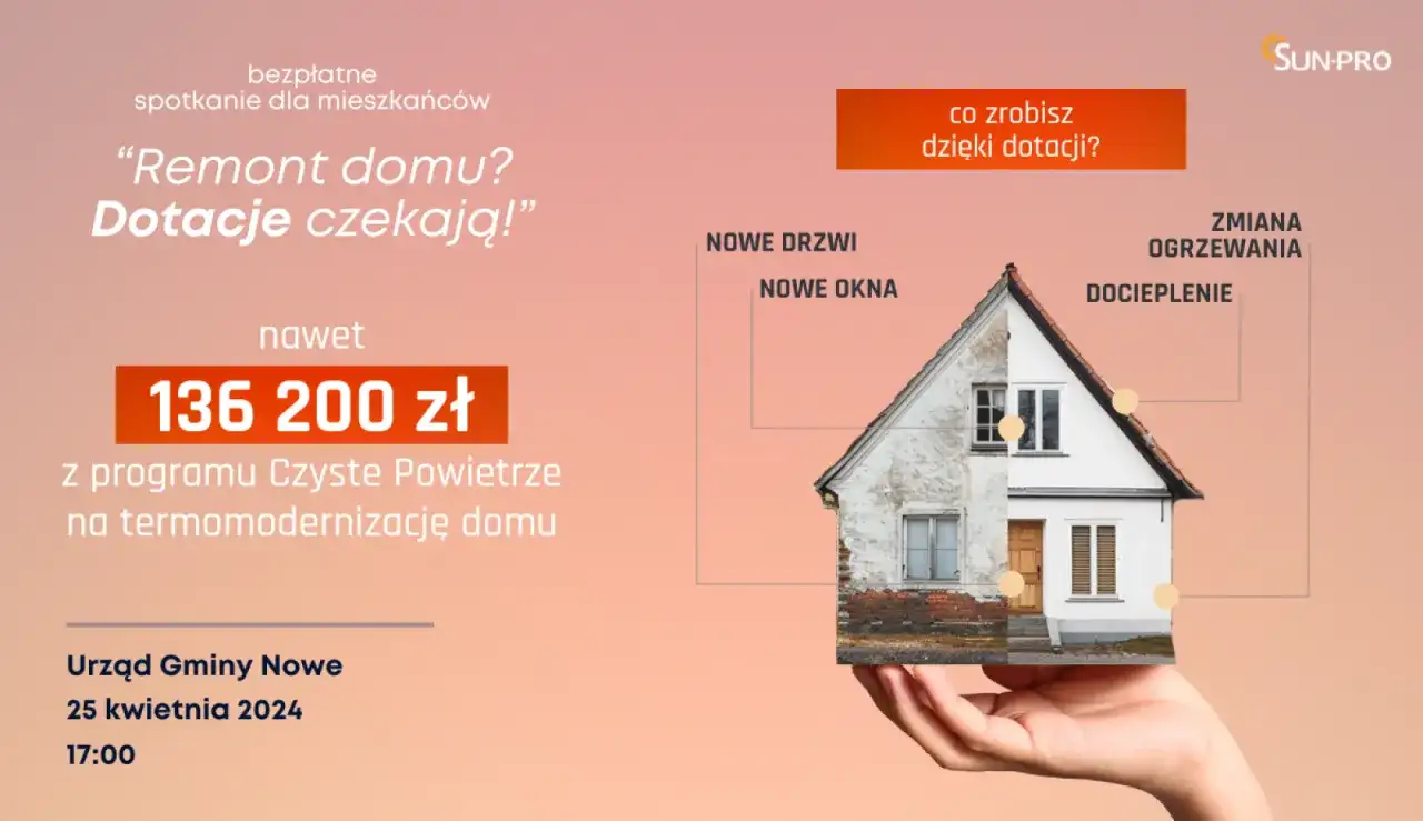Dotacje na remont domu 2026: Nawet 136 200 zł na modernizację