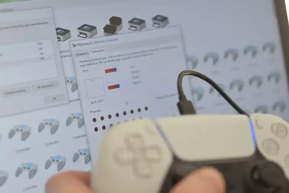 DualSense na PC kablem USB: Podłącz, graj i poczuj haptykę!