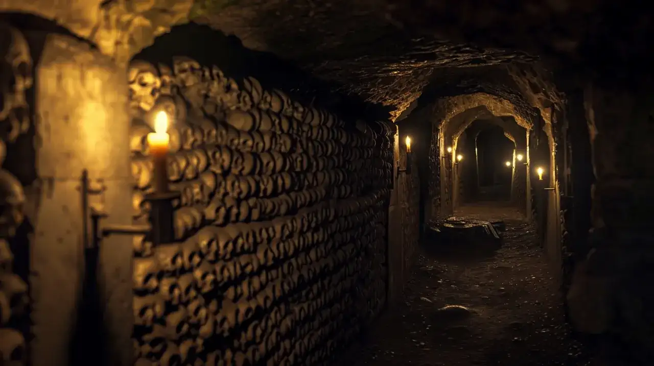 Zwiedzanie katakumb Paryża: Mroczne sekrety miasta, które zaskoczą