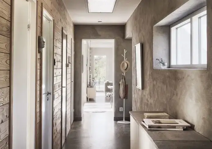 Tynki ozdobne na ściany w przedpokoju: 5 najlepszych rozwiązań dla domu