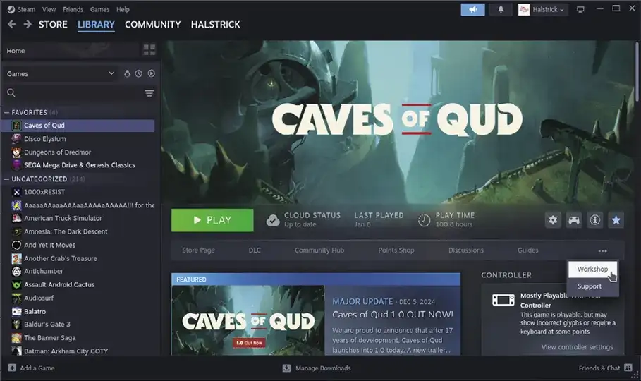 Warsztat Steam: Jak zarabiać na modach do gier? Przewodnik