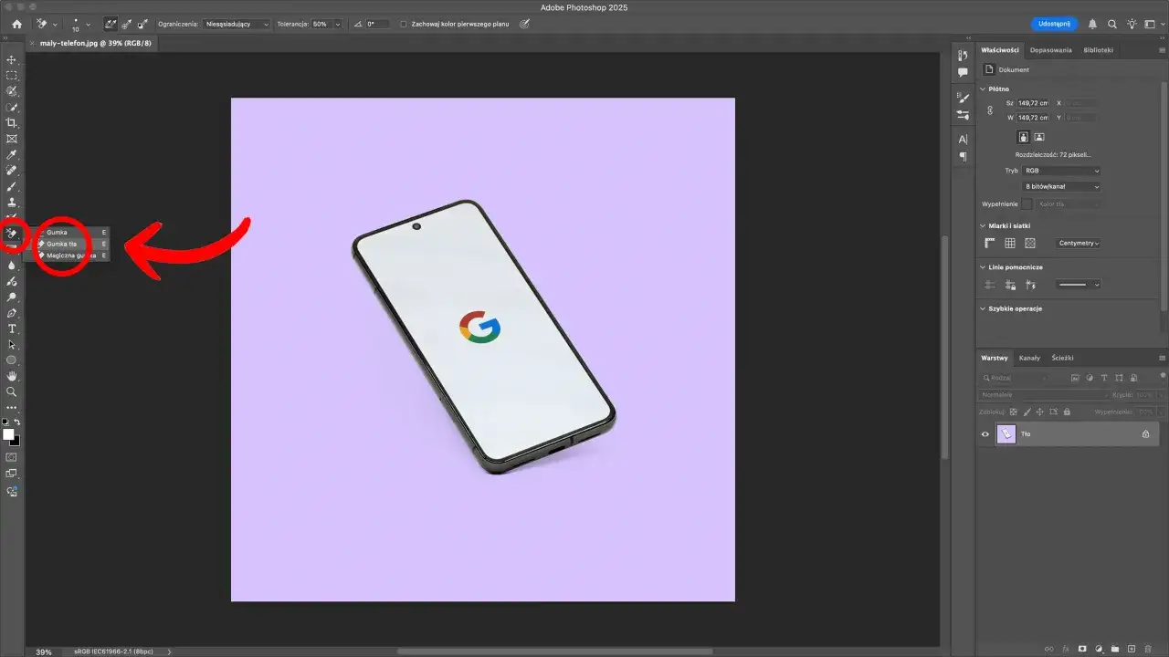 Usuń tło w Photoshopie: Poradnik krok po kroku (automatycznie i precyzyjnie)