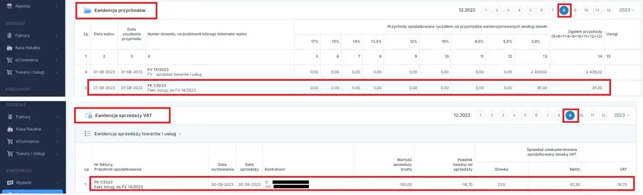 Jaka data sprzedaży na fakturze korygującej w JPK? Uniknij błędów!
