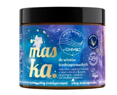 Maska Onlybio dla włosów średnioporowatych: Jak stosować?