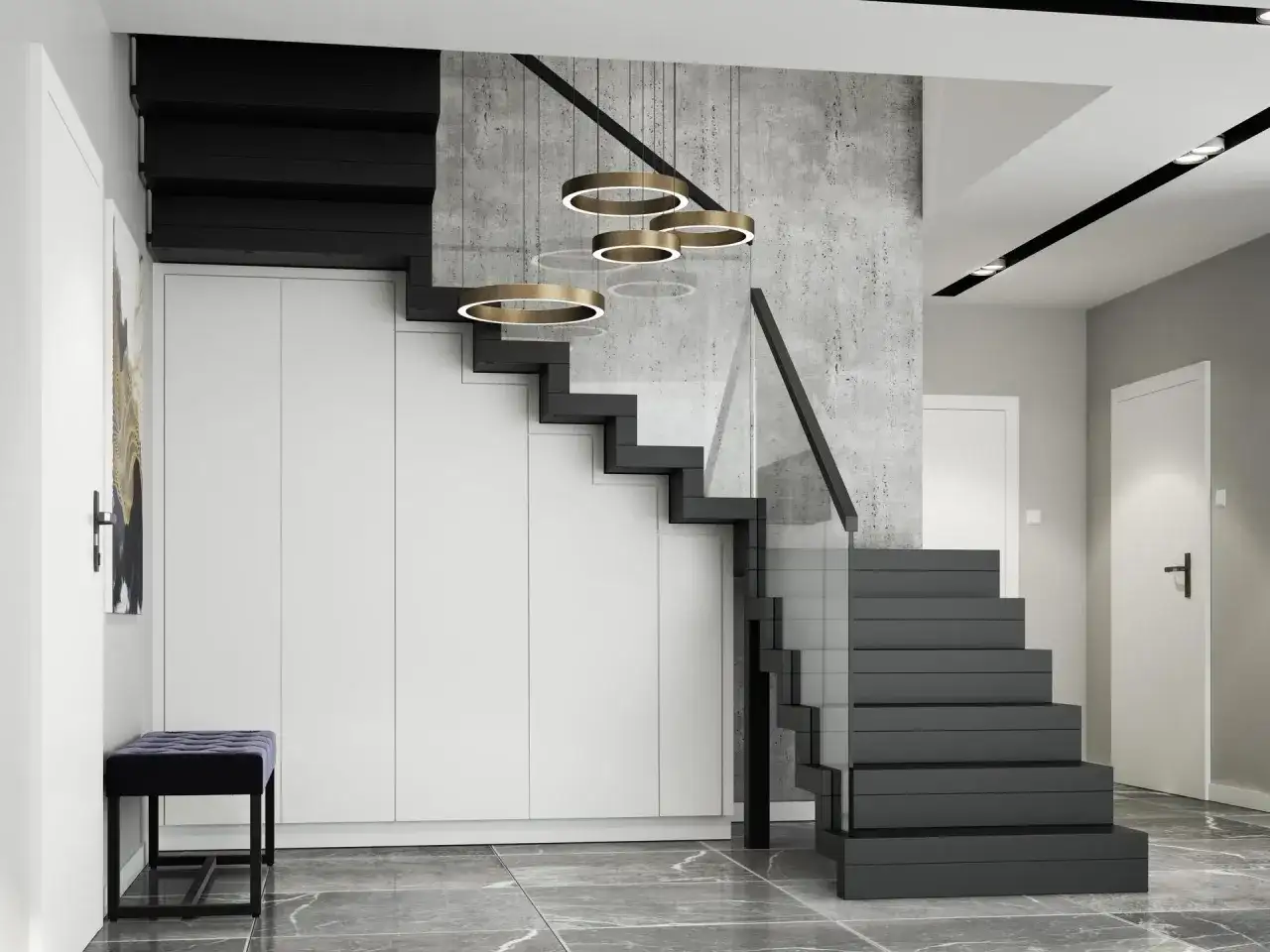 Jak zabudować wnękę pod schodami: praktyczne pomysły na wykorzystanie przestrzeni