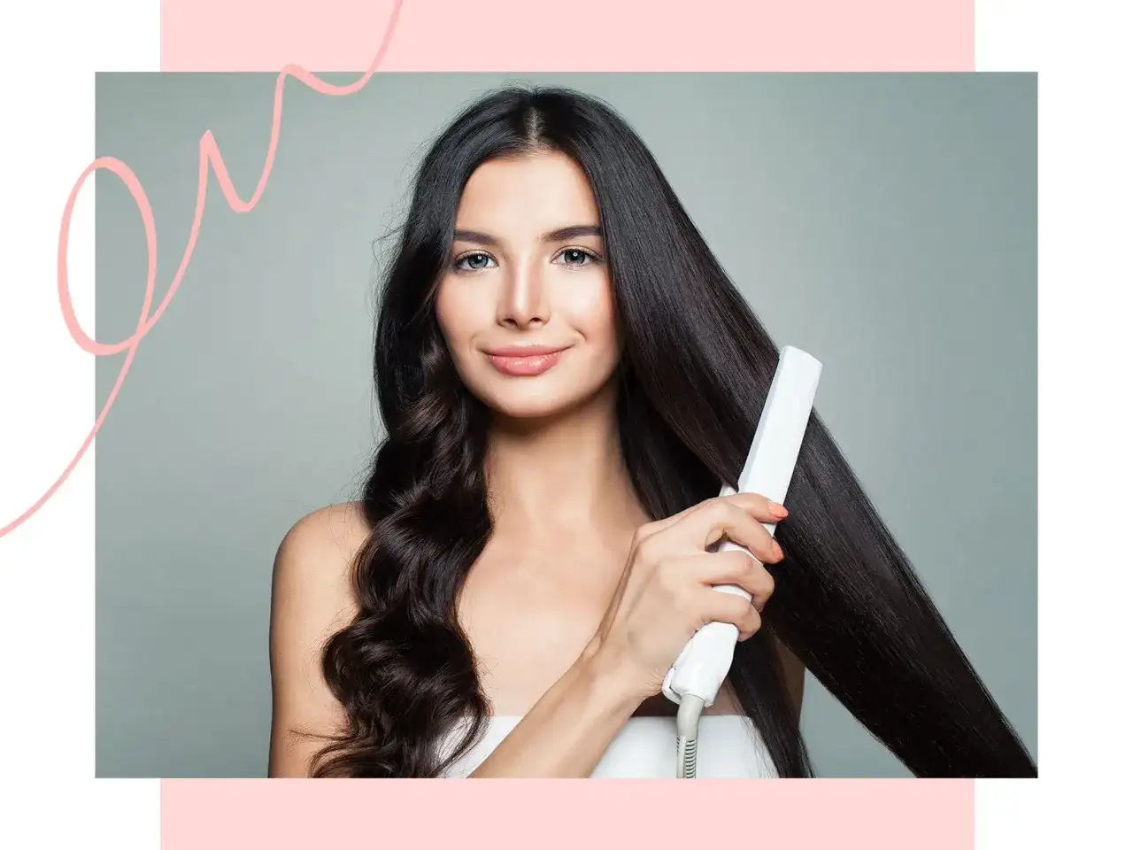 Loki prostownicą krok po kroku: Piękne fale bez lokówki