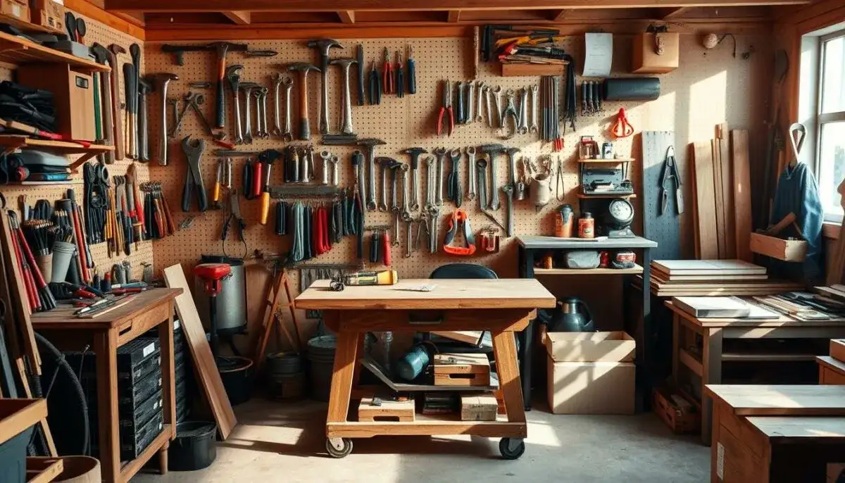Jak ułożyć narzędzia w warsztacie, aby uniknąć bałaganu i zyskać przestrzeń