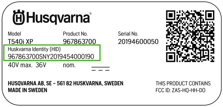 Jak sprawdzić rok produkcji pilarki Husqvarna bez problemów?