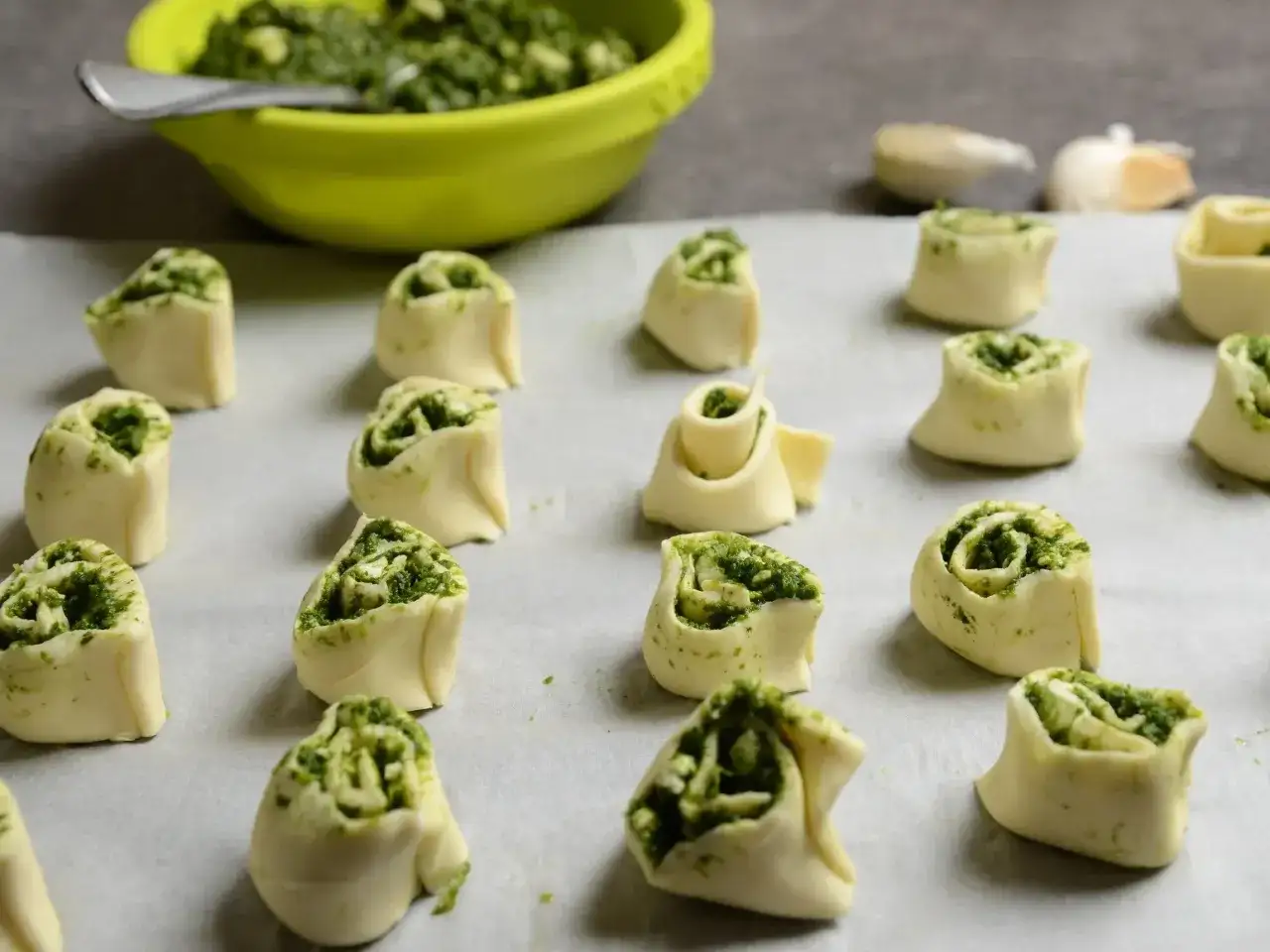 Proste przepisy na ciasto francuskie ze szpinakiem - 3 pomysły