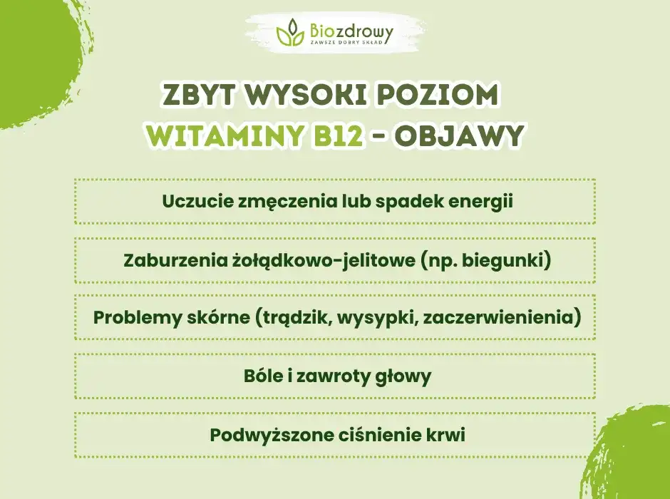 Skutki uboczne nadmiaru witaminy B12 – objawy i zagrożenia dla zdrowia