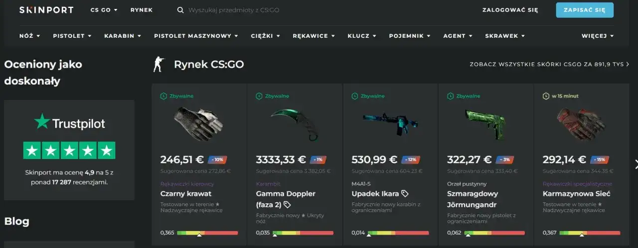 Gdzie kupić skiny CS:GO bez ryzyka? Sprawdź najlepsze opcje!