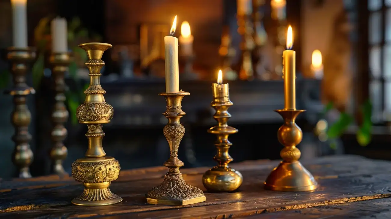 Mosiężne świeczniki: klasyka i styl - wybierz idealny świecznik