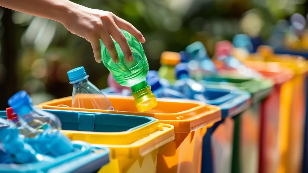 Segregacja plastiku i tworzy sztucznych: zasady, kolory pojemników