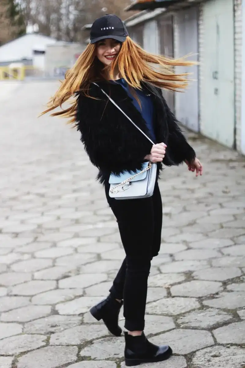 Czarne futerko: stylowe połączenia, które zachwycą i podkreślą twoją sylwetkę