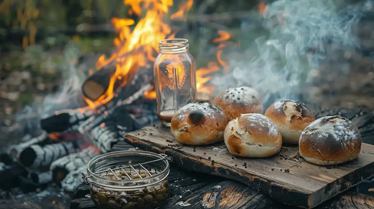 Podpłomyki z ogniska - przepis na pieczywo prosto z natury