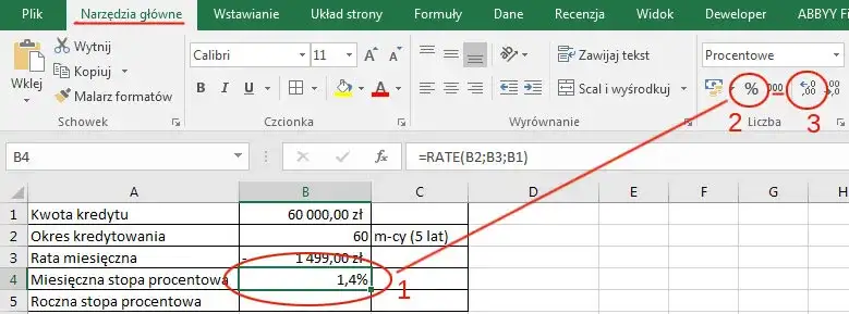 Jak łatwo obliczyć wzór na ratę kredytu w Excel - kompletny poradnik