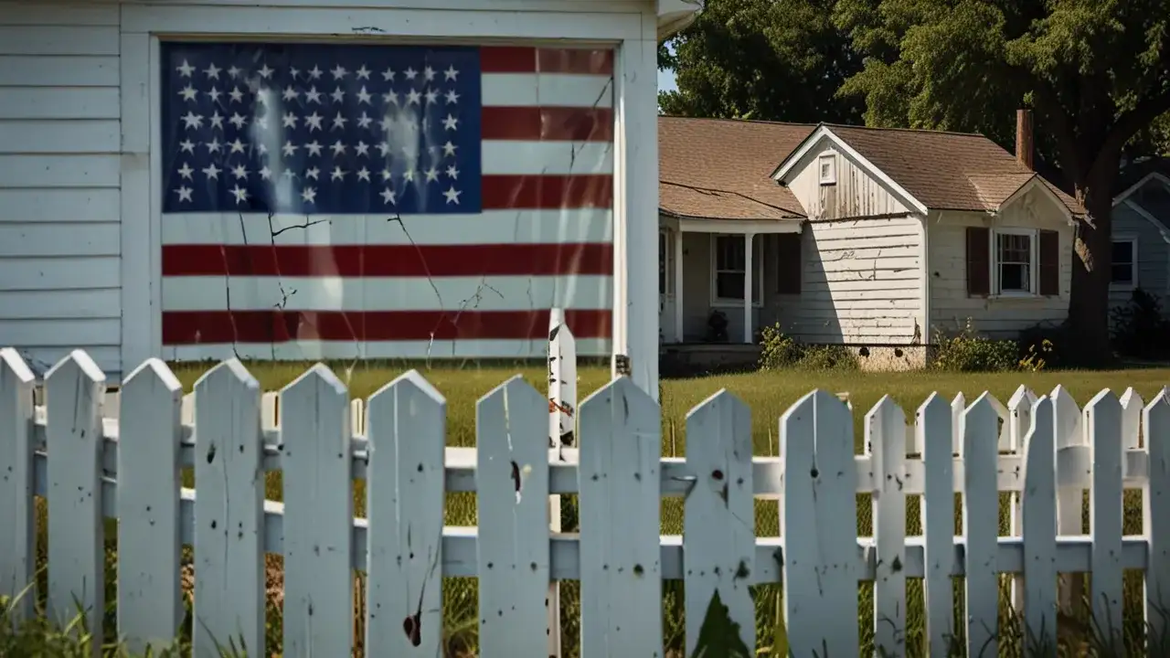 Pękające lustro "American Dream": "Amerykańska sielanka"