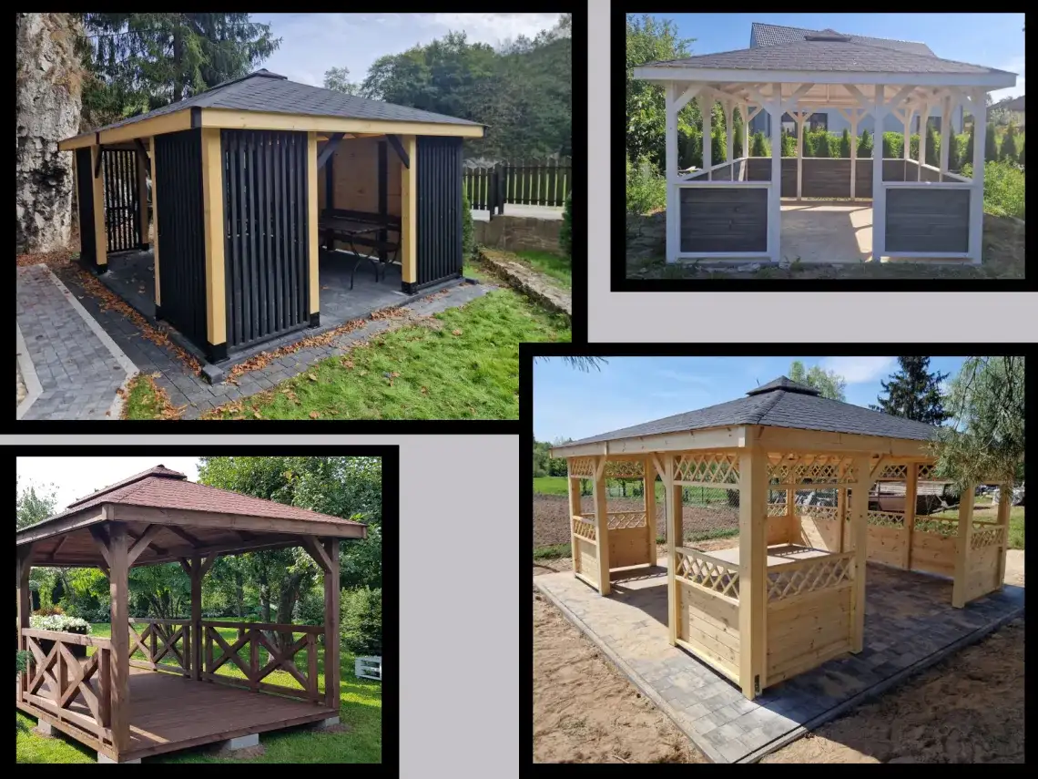 Czym przykryć altanę, aby uniknąć wysokich kosztów i problemów?