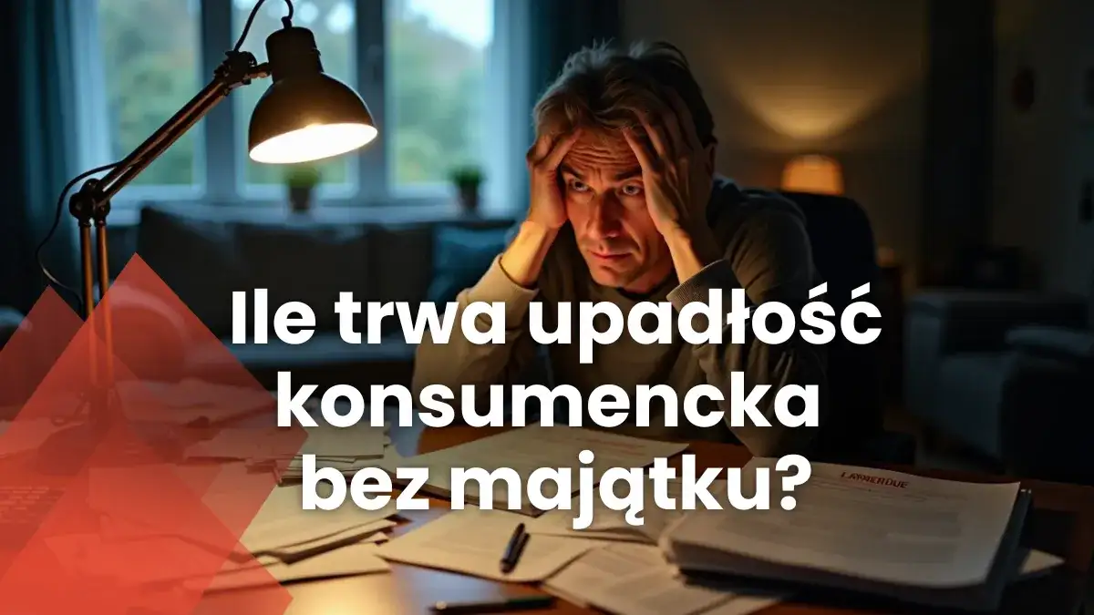 Upadłość konsumencka bez majątku: Oddłuż się w 6-12 miesięcy!